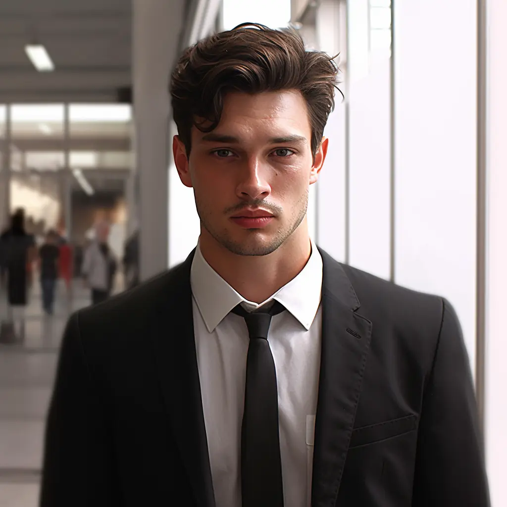 Professional Attire - AI makeover transformation