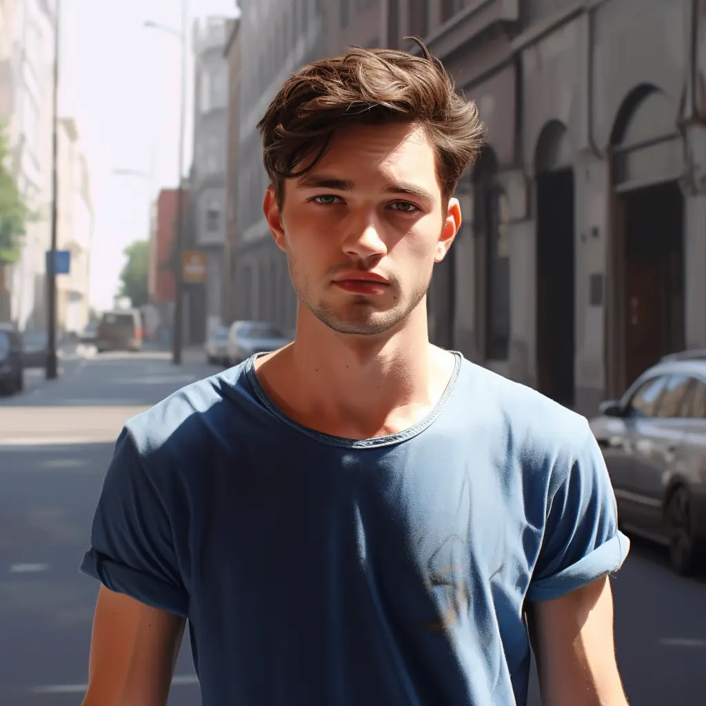 Casual Comfort - AI makeover transformation